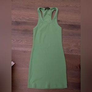Green Signature Mini Dress